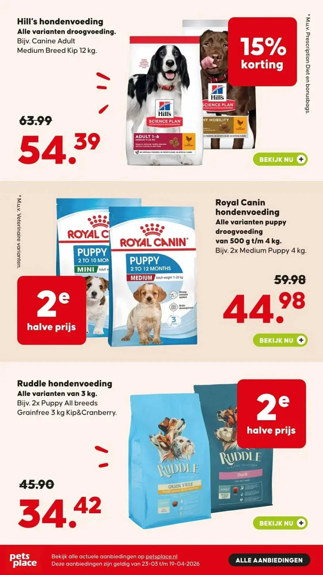 Pets Place folder van 23 maart tot 19 april 2026 - Folder pagina 4