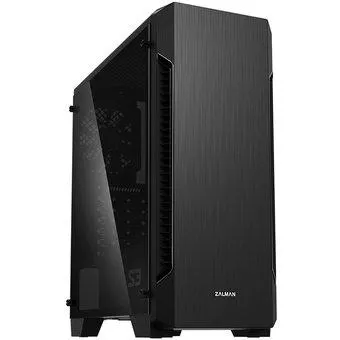 Zalman S3 TG, ATX, T.G., Zwart