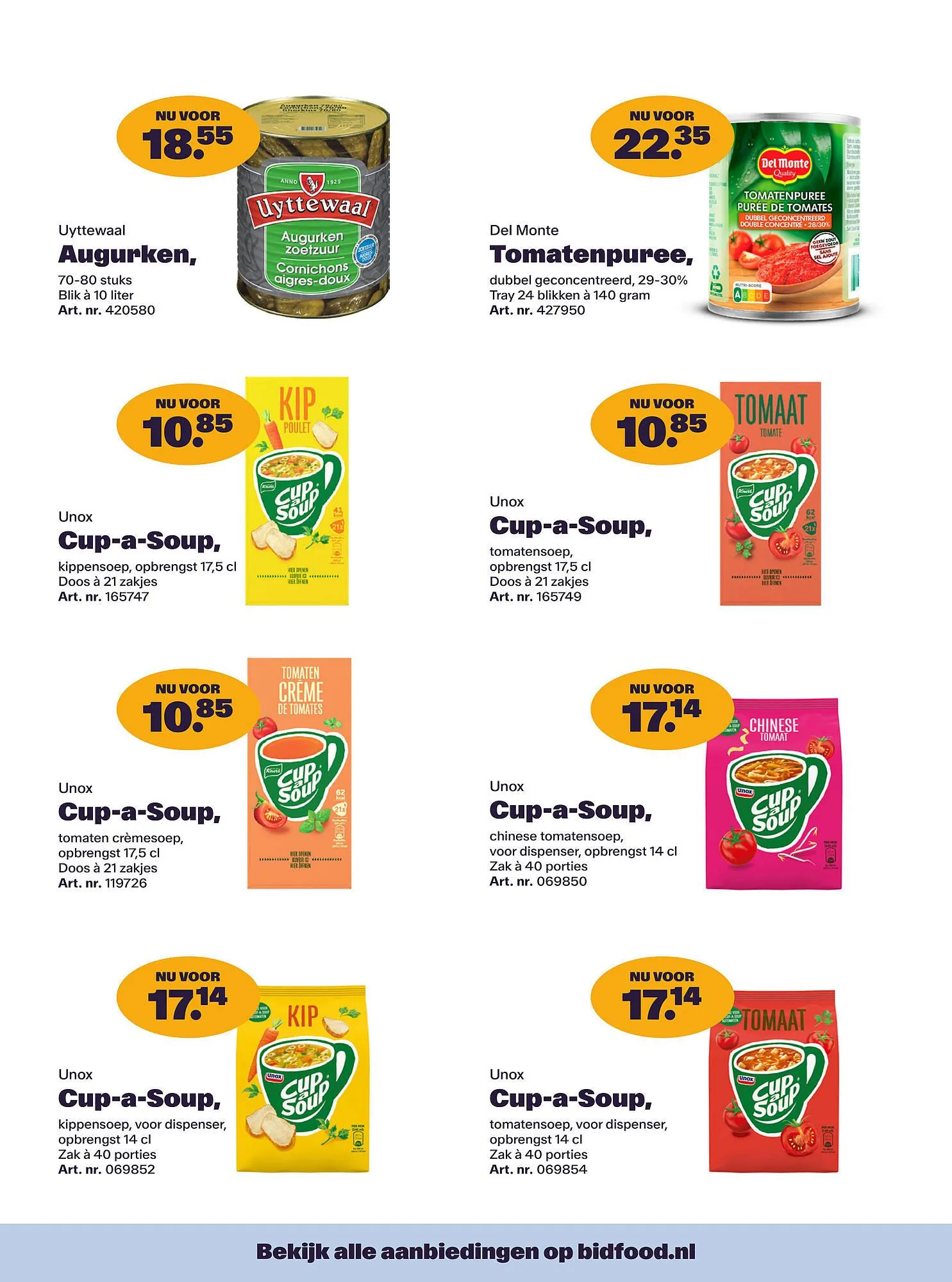 Bidfood folder van 6 oktober tot 19 oktober 2025 - Folder pagina 11