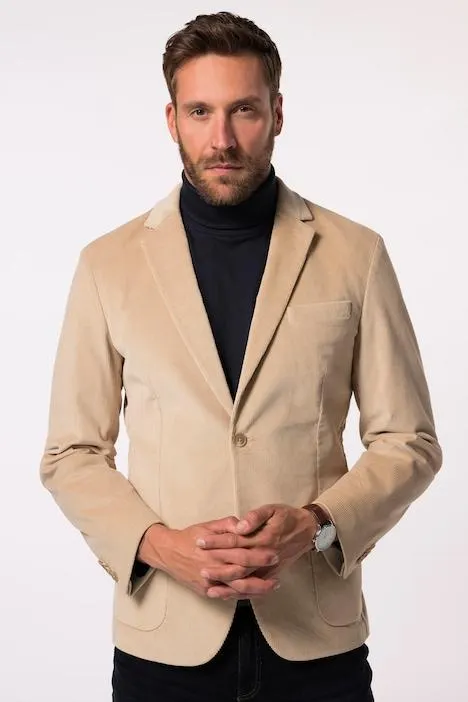 JP 1880 colbertjasje van corduroy, business, tot maat 70