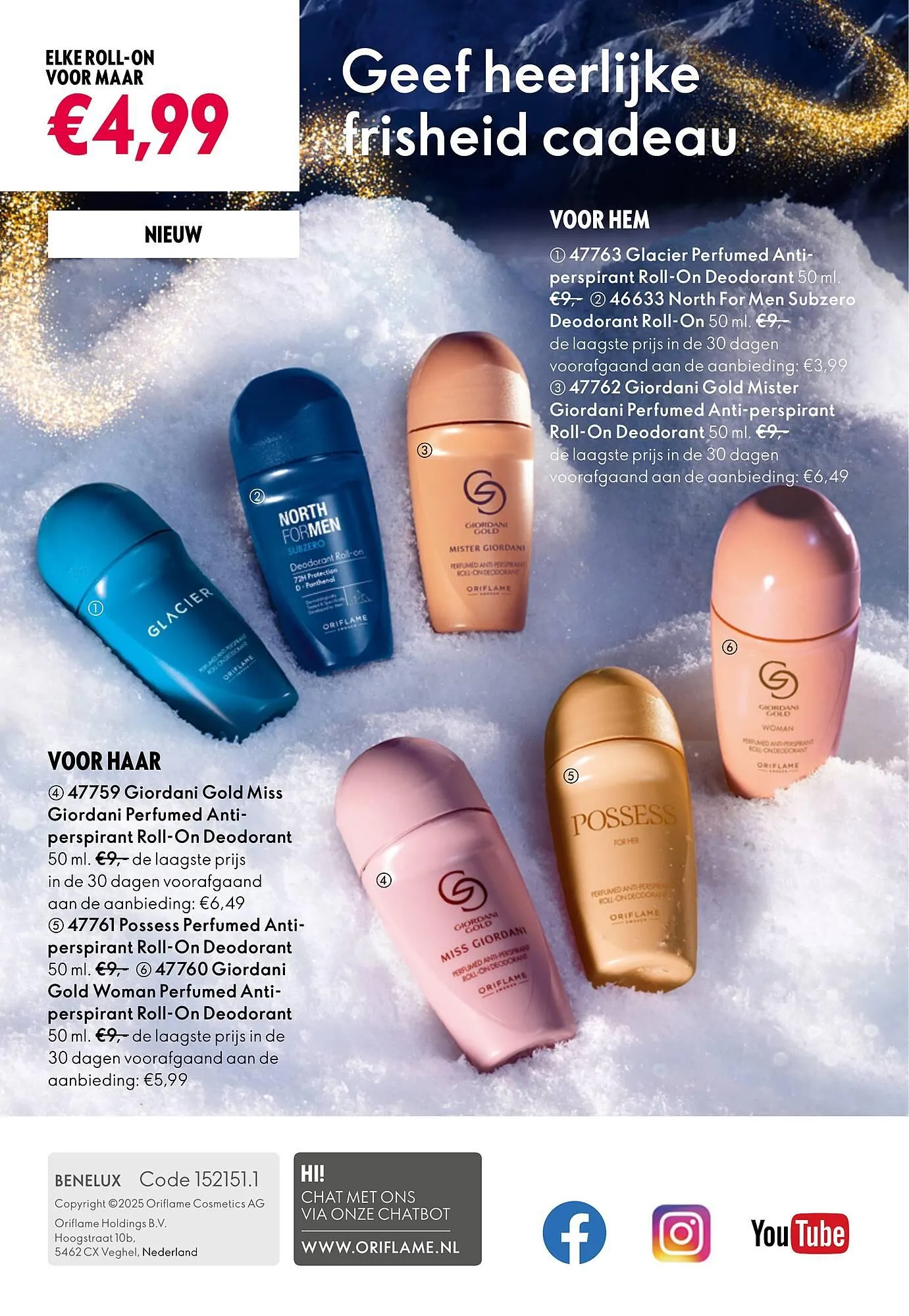 Oriflame brochure van 19 november tot 9 december 2025 - Folder pagina 180