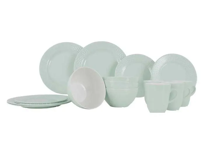 Gimex Royal Line 16-delig serviesset - Pastel Mint