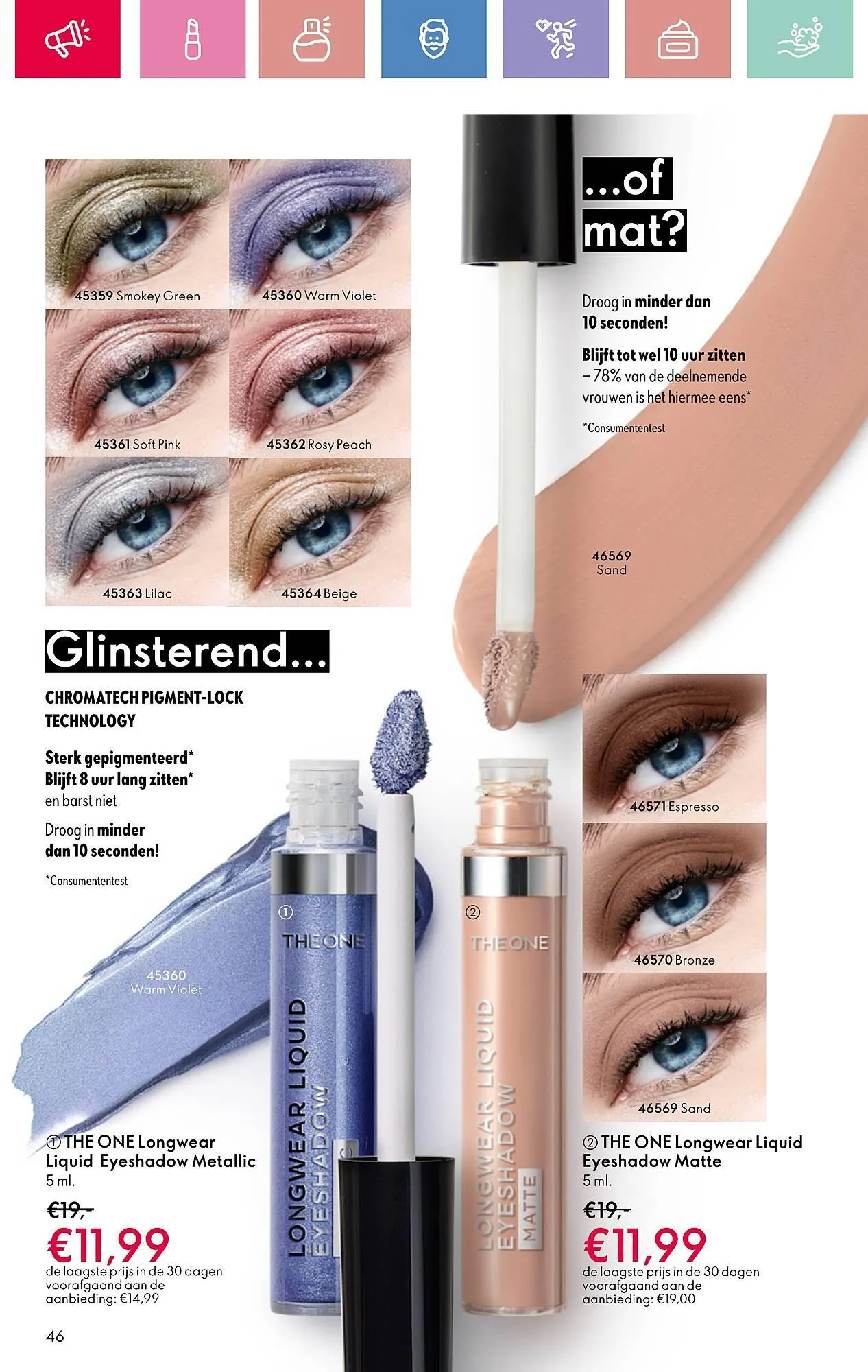 Oriflame folder van 7 mei tot 10 mei 2025 - Folder pagina 46