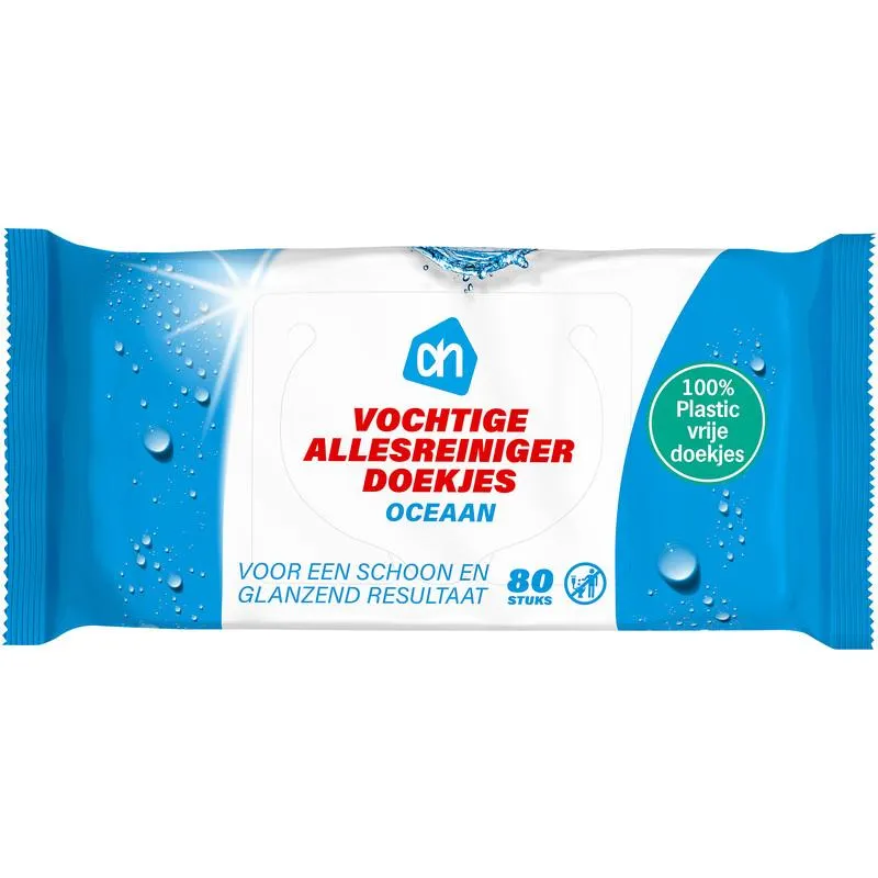 AH Vochtige allesreiniger doekjes oceaan