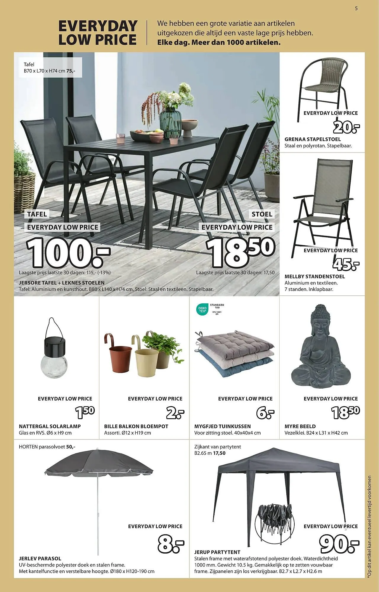 Jysk folder van 17 maart tot 30 maart 2025 - Folder pagina 5