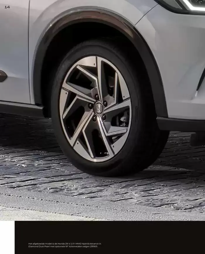 ZR-V Accessories van 19 november tot 30 juni 2025 - Folder pagina 14