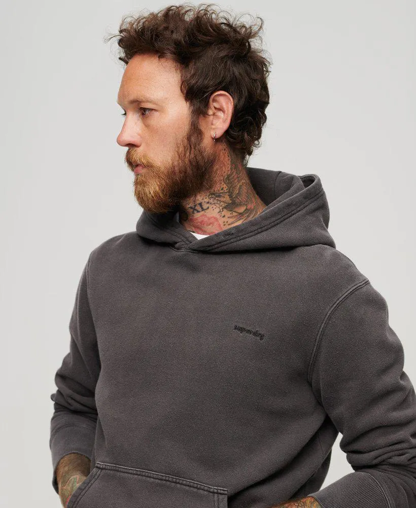 Vintage hoodie met wassing