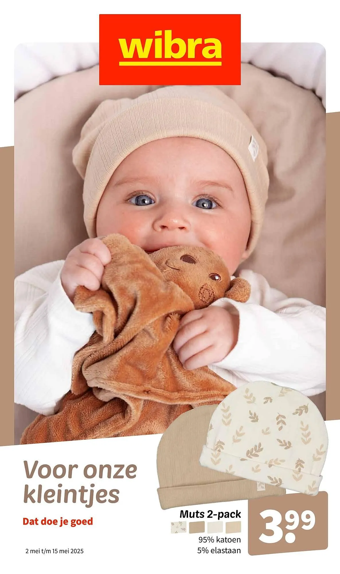 Wibra folder van 2 mei tot 15 mei 2025 - Folder pagina 1