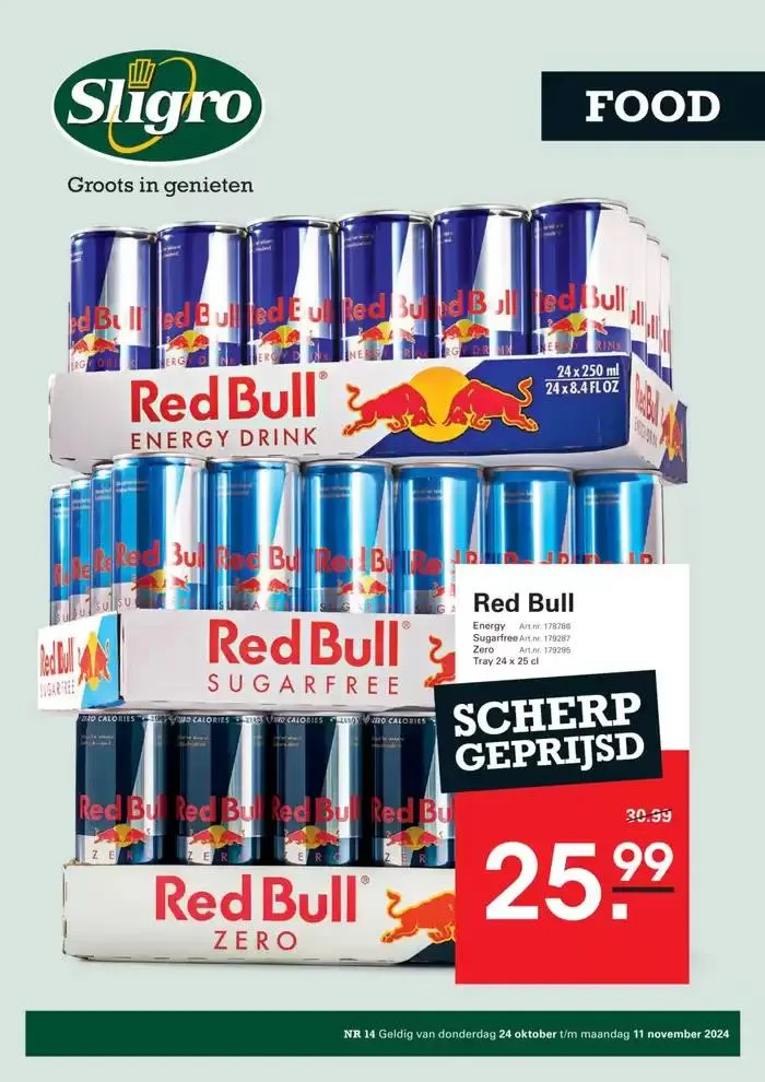 Actuele koopjes en aanbiedingen van 24 oktober tot 11 november 2024 - Folder pagina 1