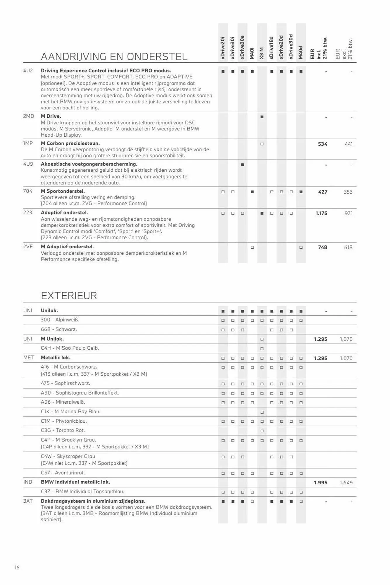 BMW folder van 3 november tot 3 november 2024 - Folder pagina 16