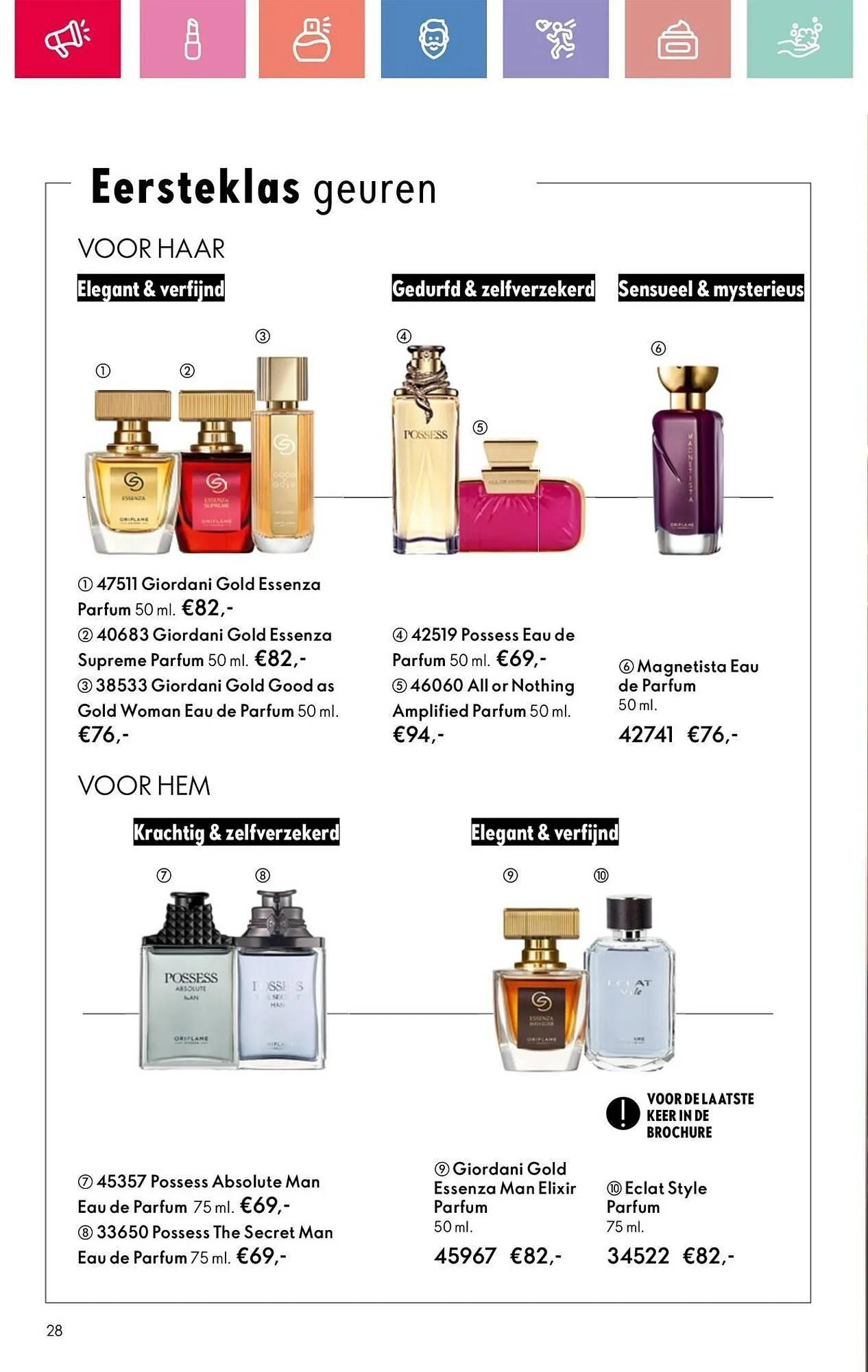 Oriflame folder van 24 augustus tot 13 september 2025 - Folder pagina 28