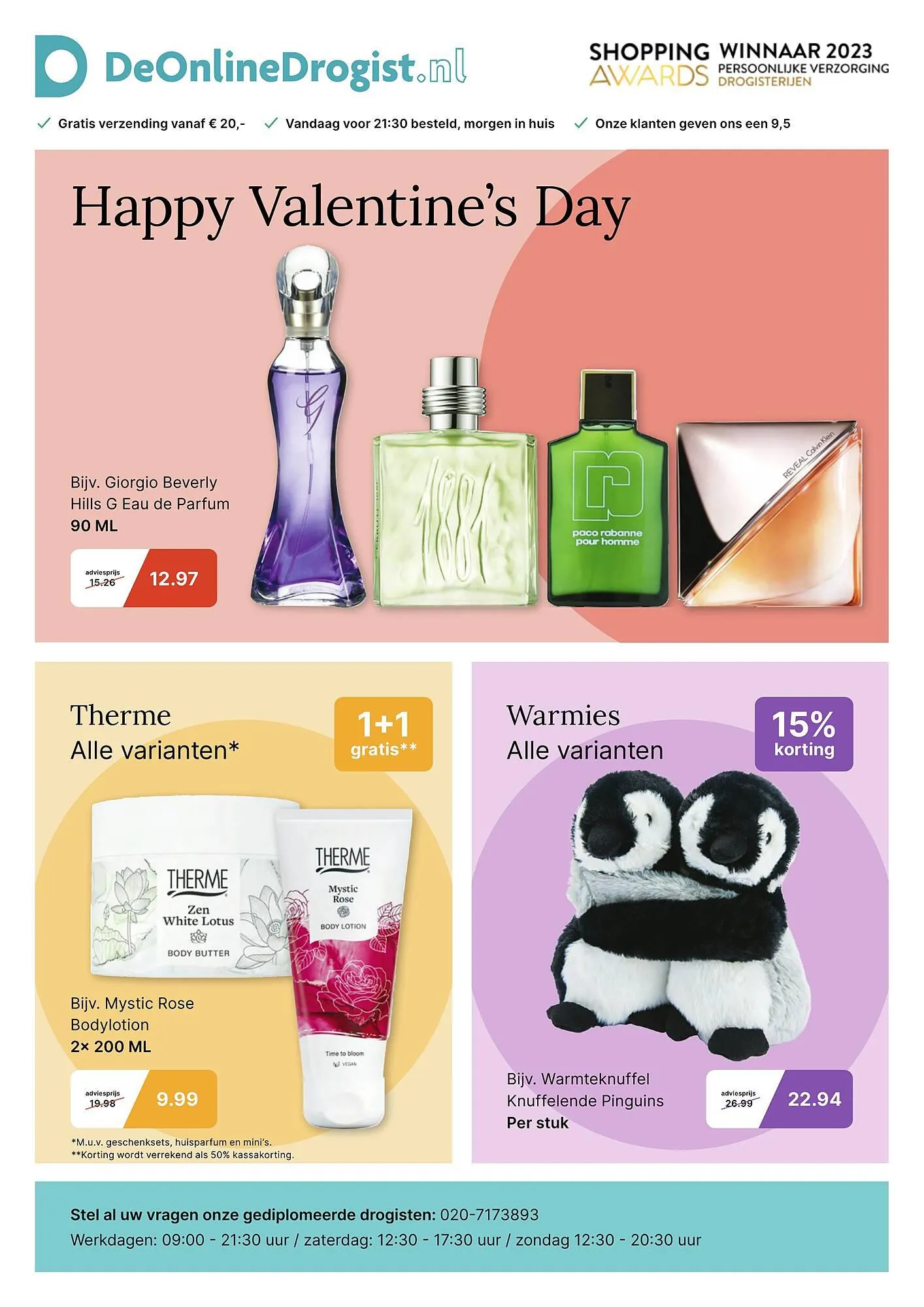 De Online Drogist folder van 31 januari tot 17 februari 2024 - Folder pagina 