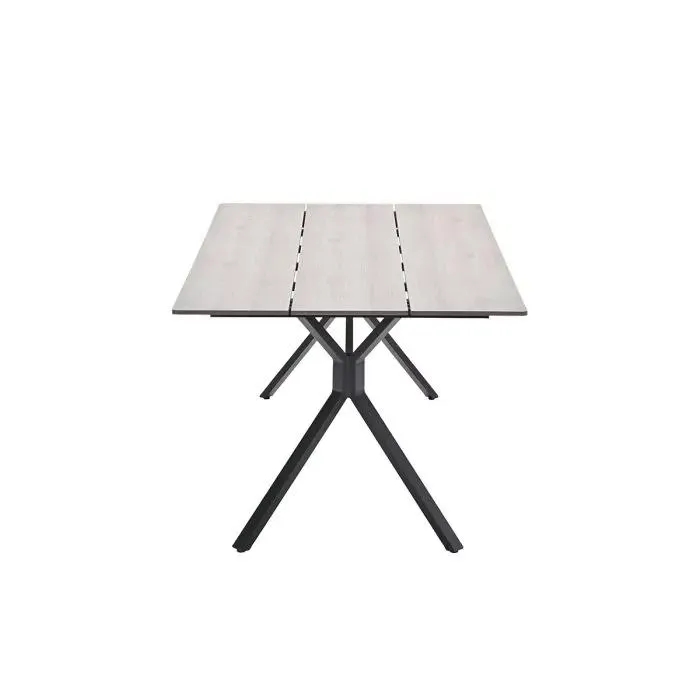 Robin tuintafel 220x100xH72 cm - light teak imowood