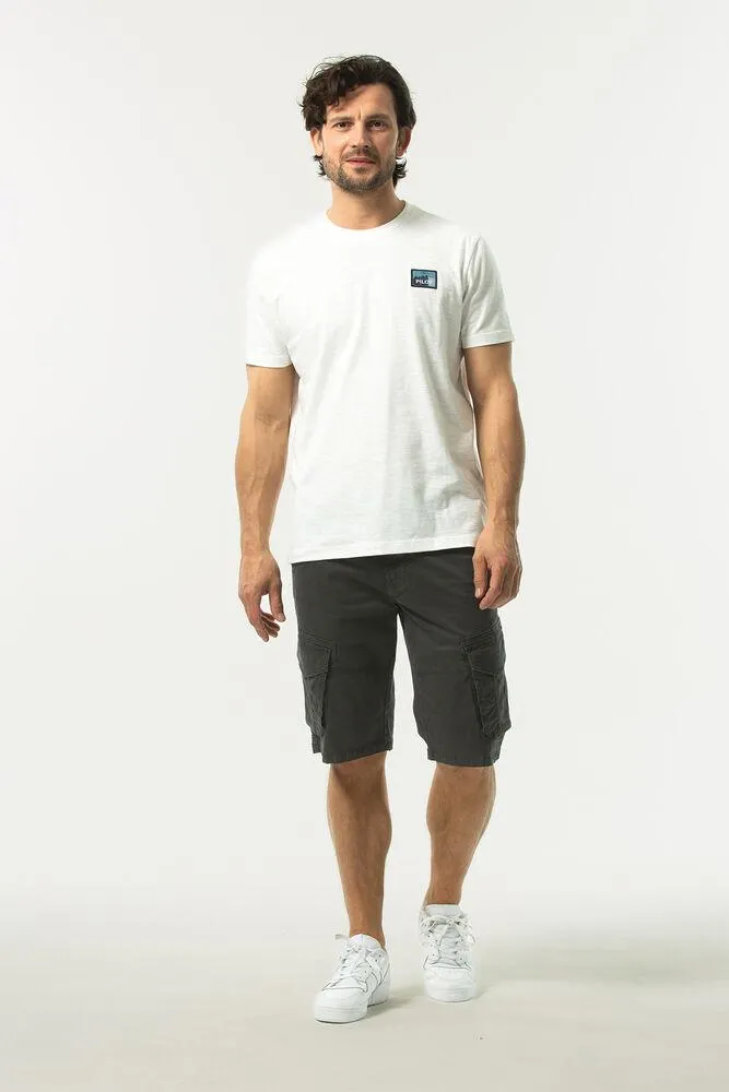 pilot cargoshort donkergrijs