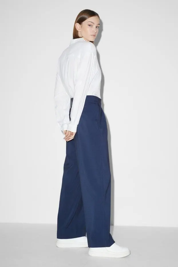 CLOCKHOUSE - pantalon - mid waist - wide leg