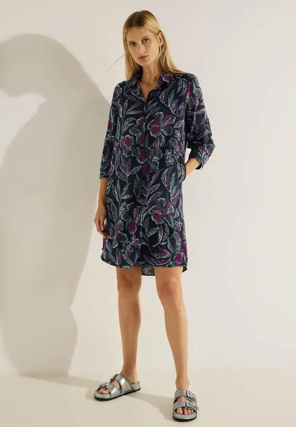 Jurk met bloemenprint