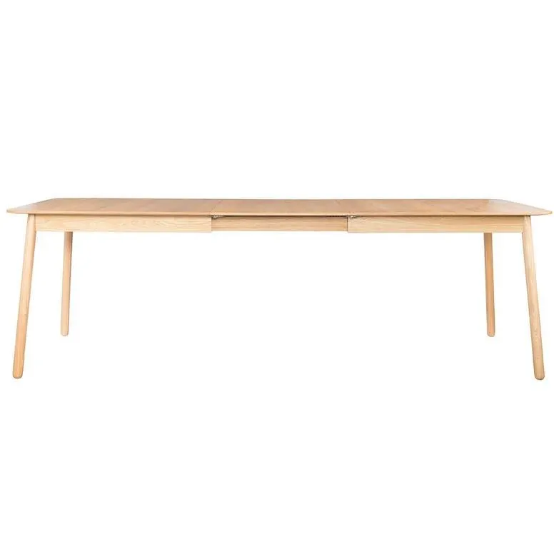 Eettafel Glimps 180/240x90 cm - naturel