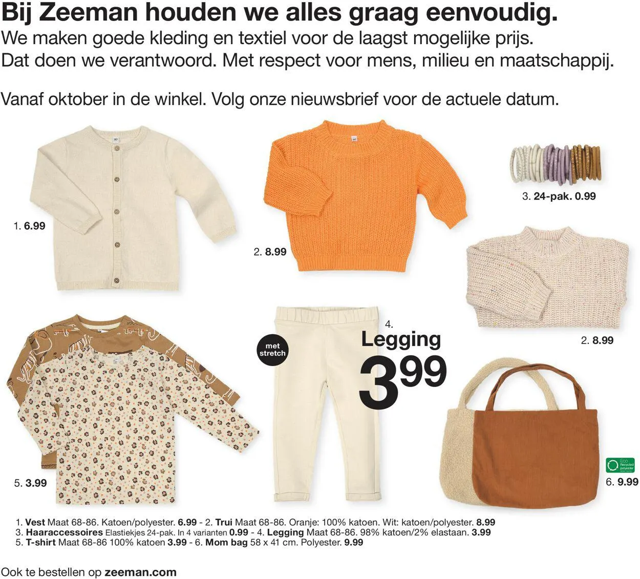 Zeeman Actuele folder van 17 juli tot 31 december 2023 - Folder pagina 28
