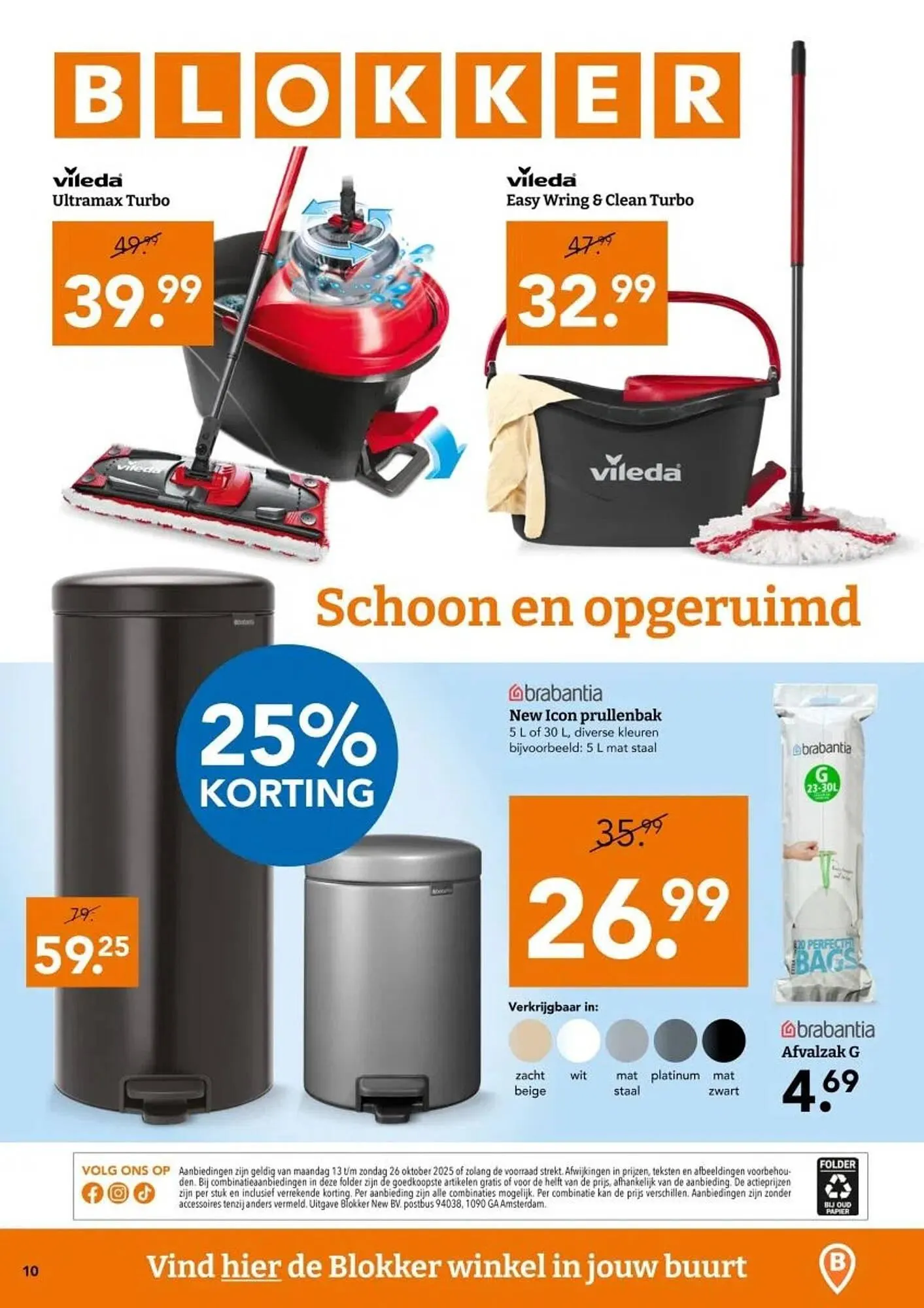 Blokker folder van 13 oktober tot 26 oktober 2025 - Folder pagina 10