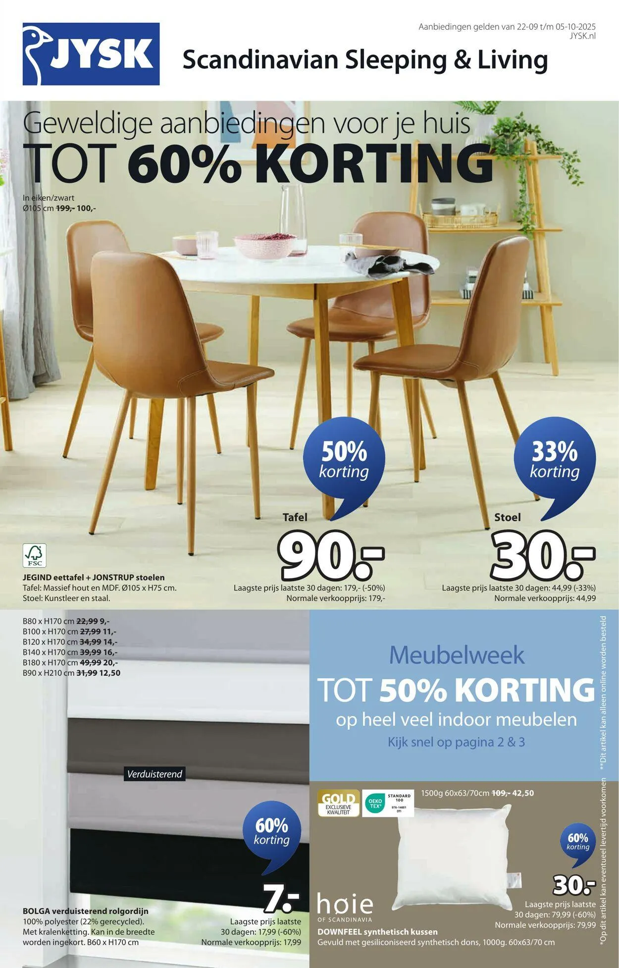 JYSK Actuele folder van 7 december tot 21 december 2025 - Folder pagina 2