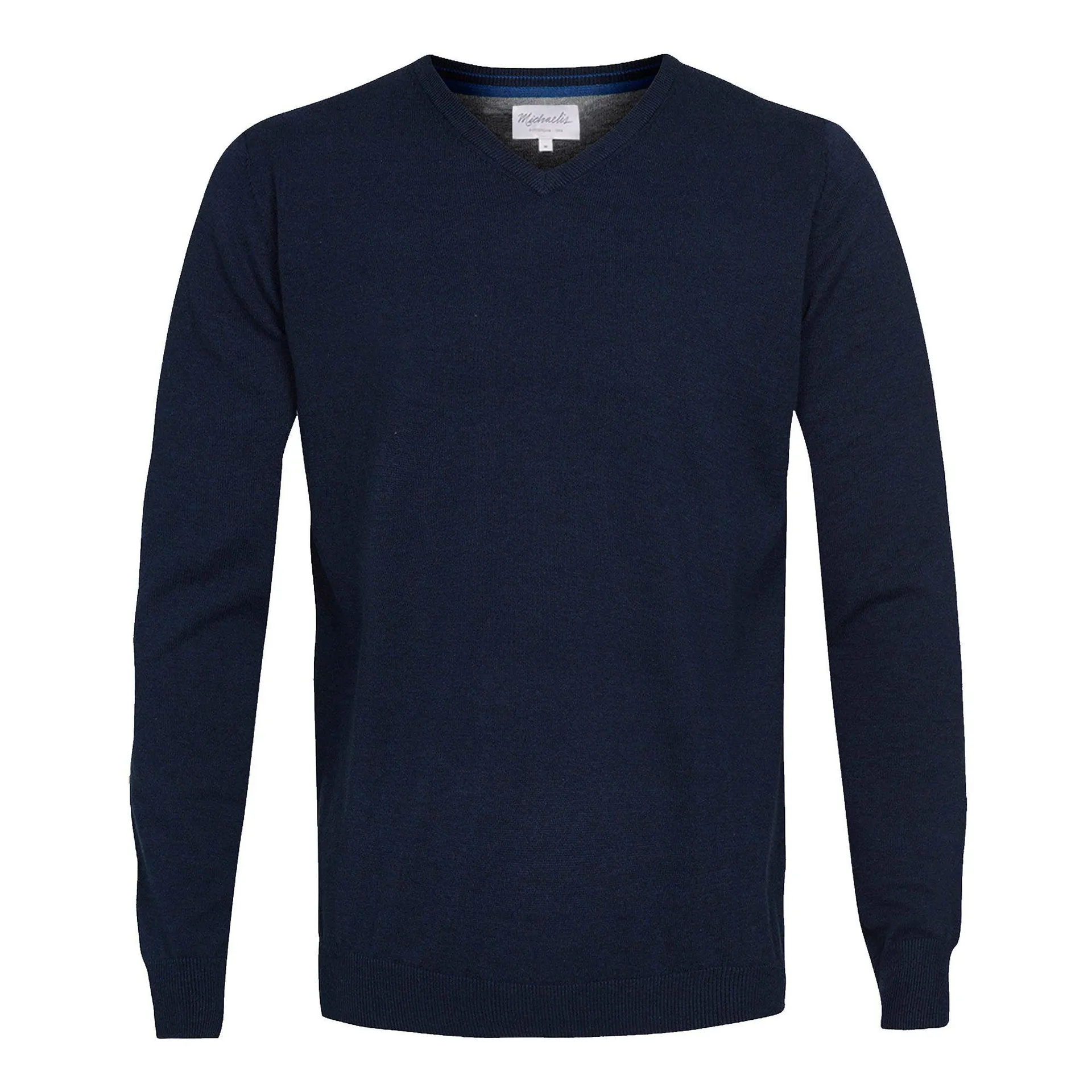 Pullover met V-hals Donker Blauw
