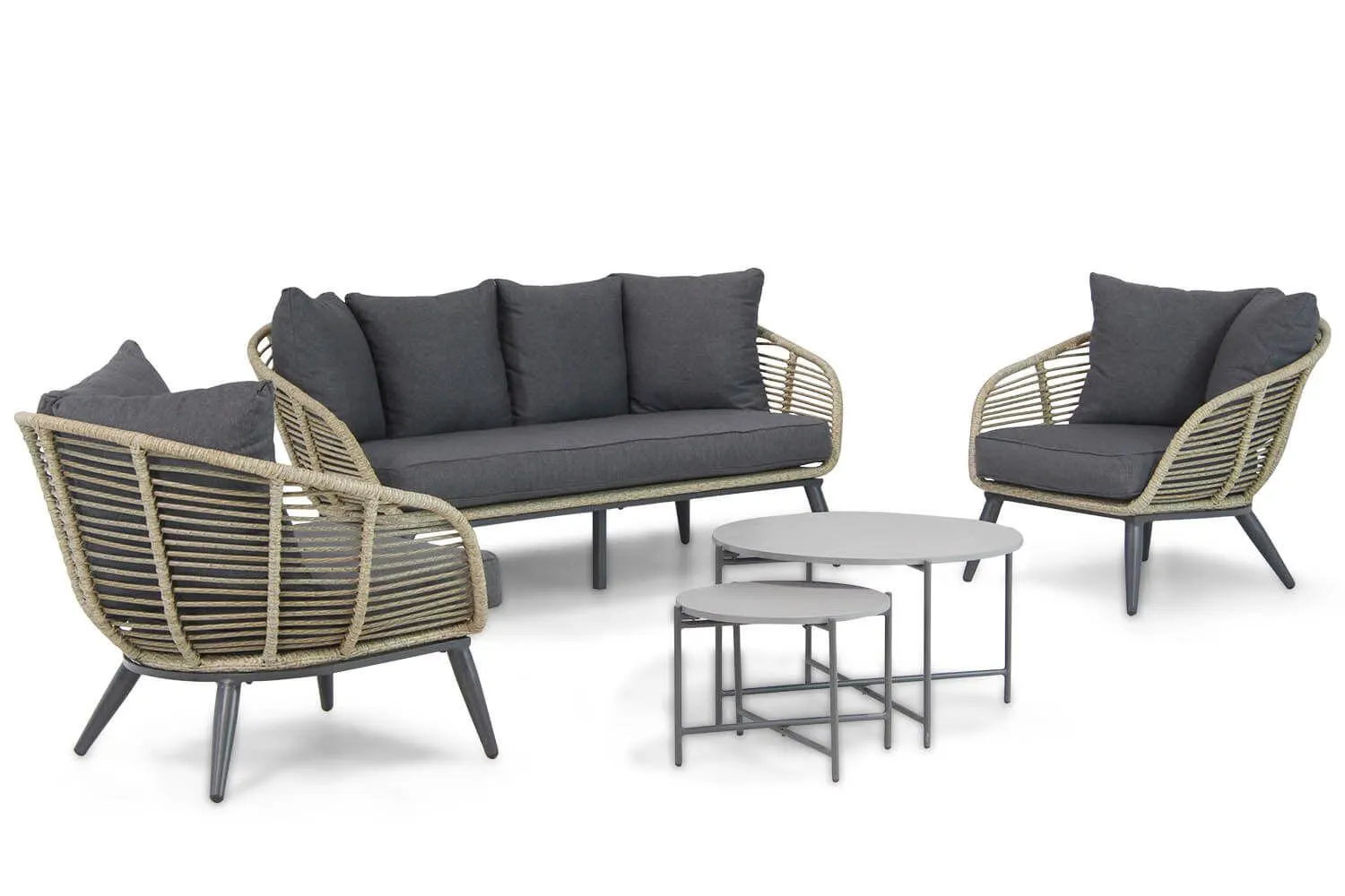 Coco Leonardo/Saka 50/75 stoel-bank loungeset 5-delig