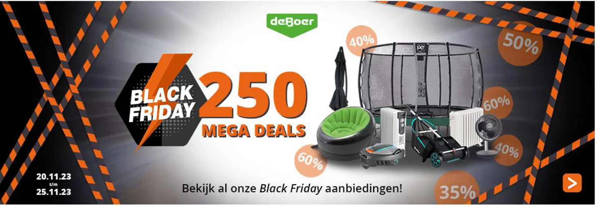 De Boer Drachten folder van 20 november tot 25 november 2023 - Folder pagina 1