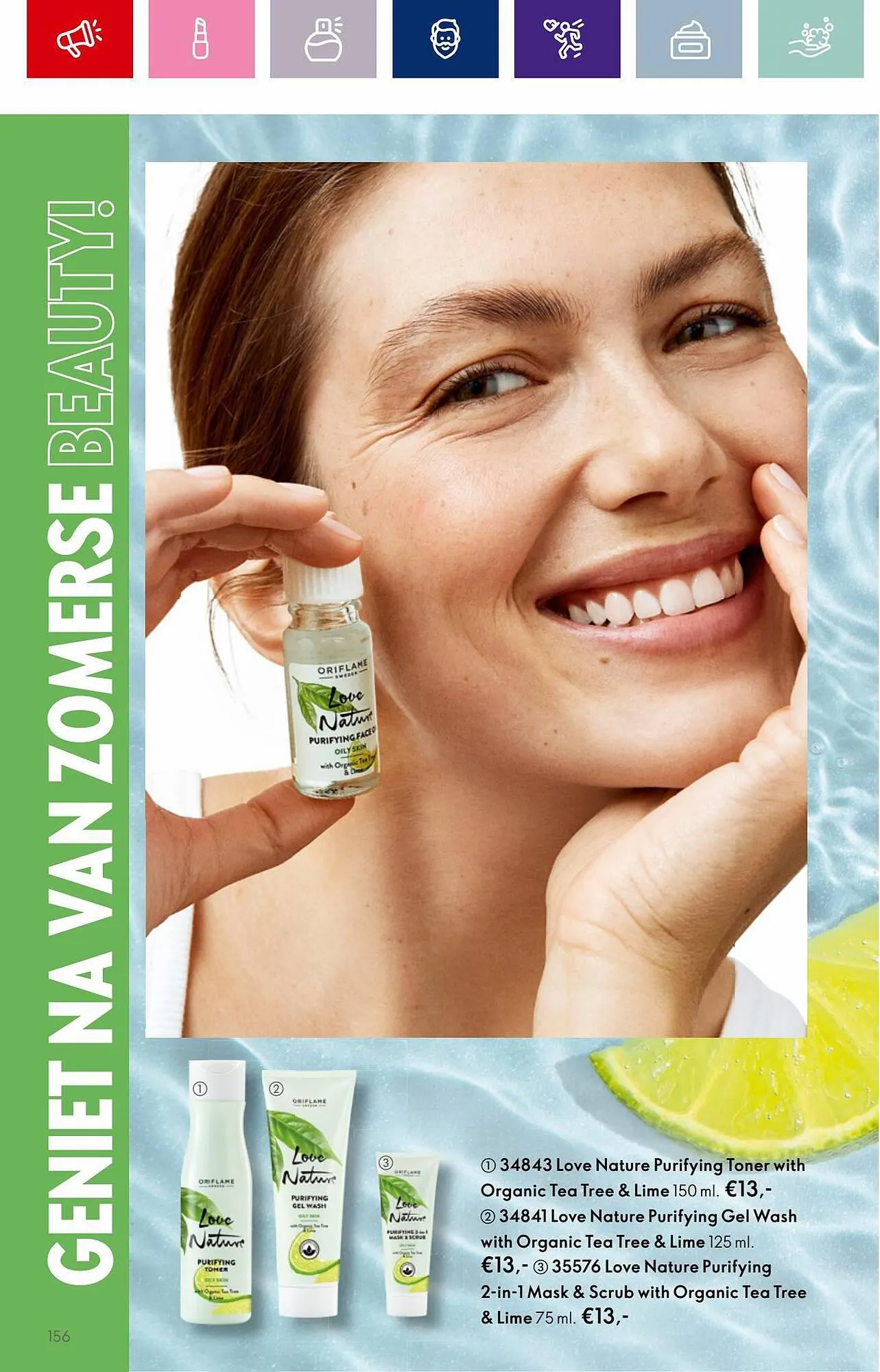 Oriflame folder van 22 augustus tot 12 september 2023 - Folder pagina 156