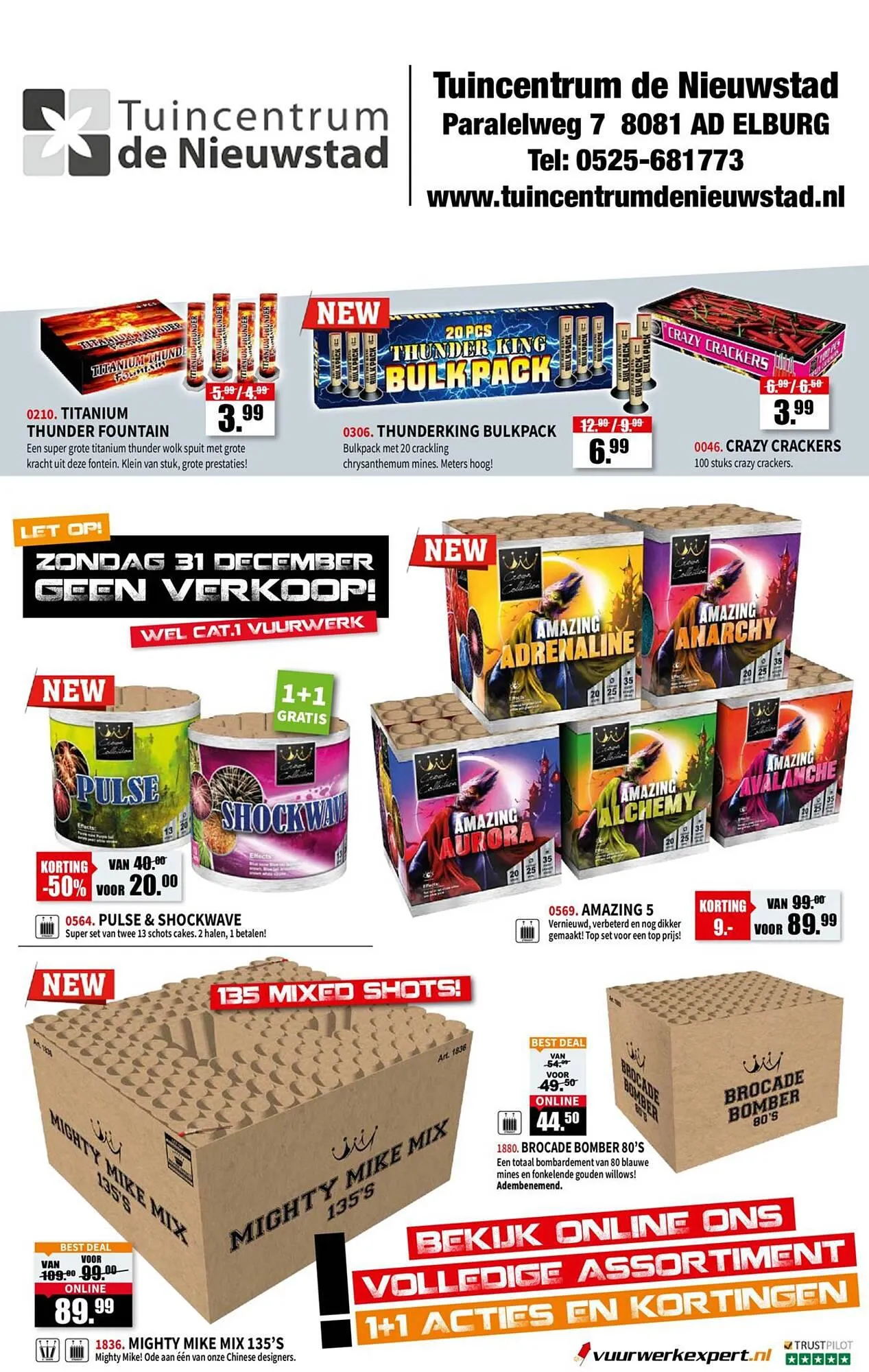 Tuincentrum de Nieuwstad folder van 21 december tot 31 december 2023 - Folder pagina 