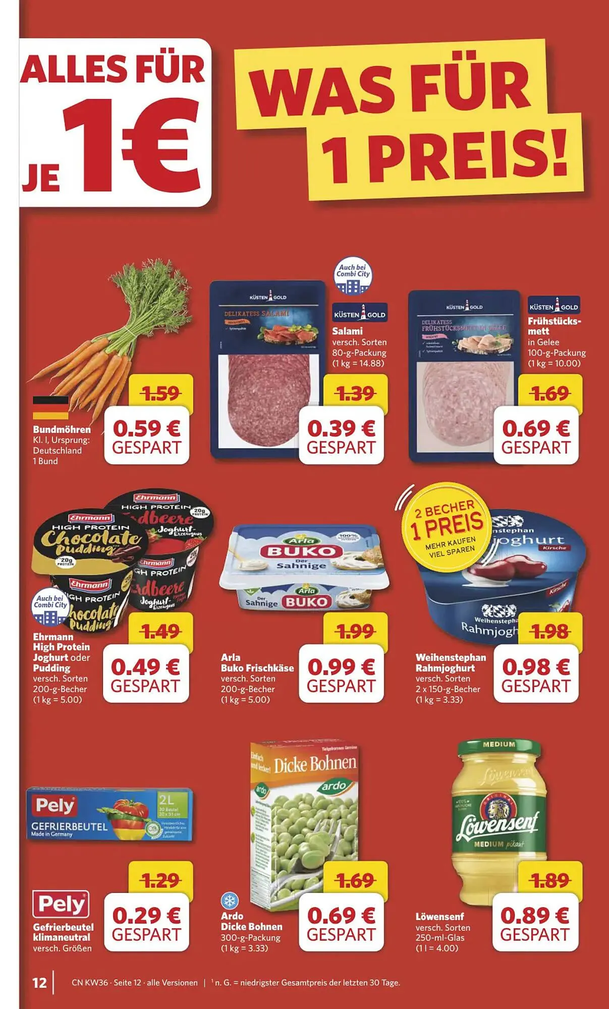 Combi Markt DE folder van 1 september tot 6 september 2025 - Folder pagina 16