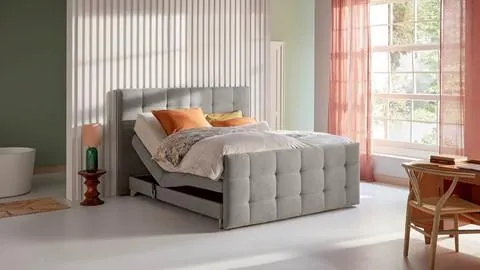 Boxspring Unik Varje verstelbaar met Vildar Royal matras