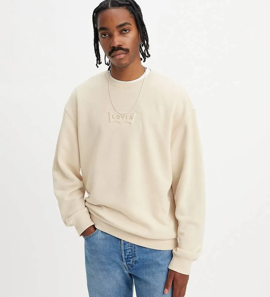 Relaxed Fit Graphic Crewneck Sweatshirt