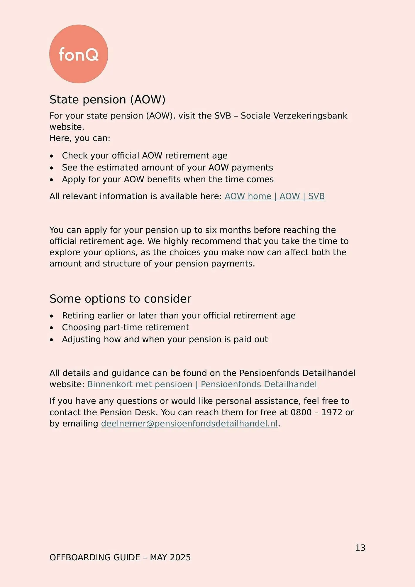 fonQ folder van 3 mei tot 31 mei 2025 - Folder pagina 13