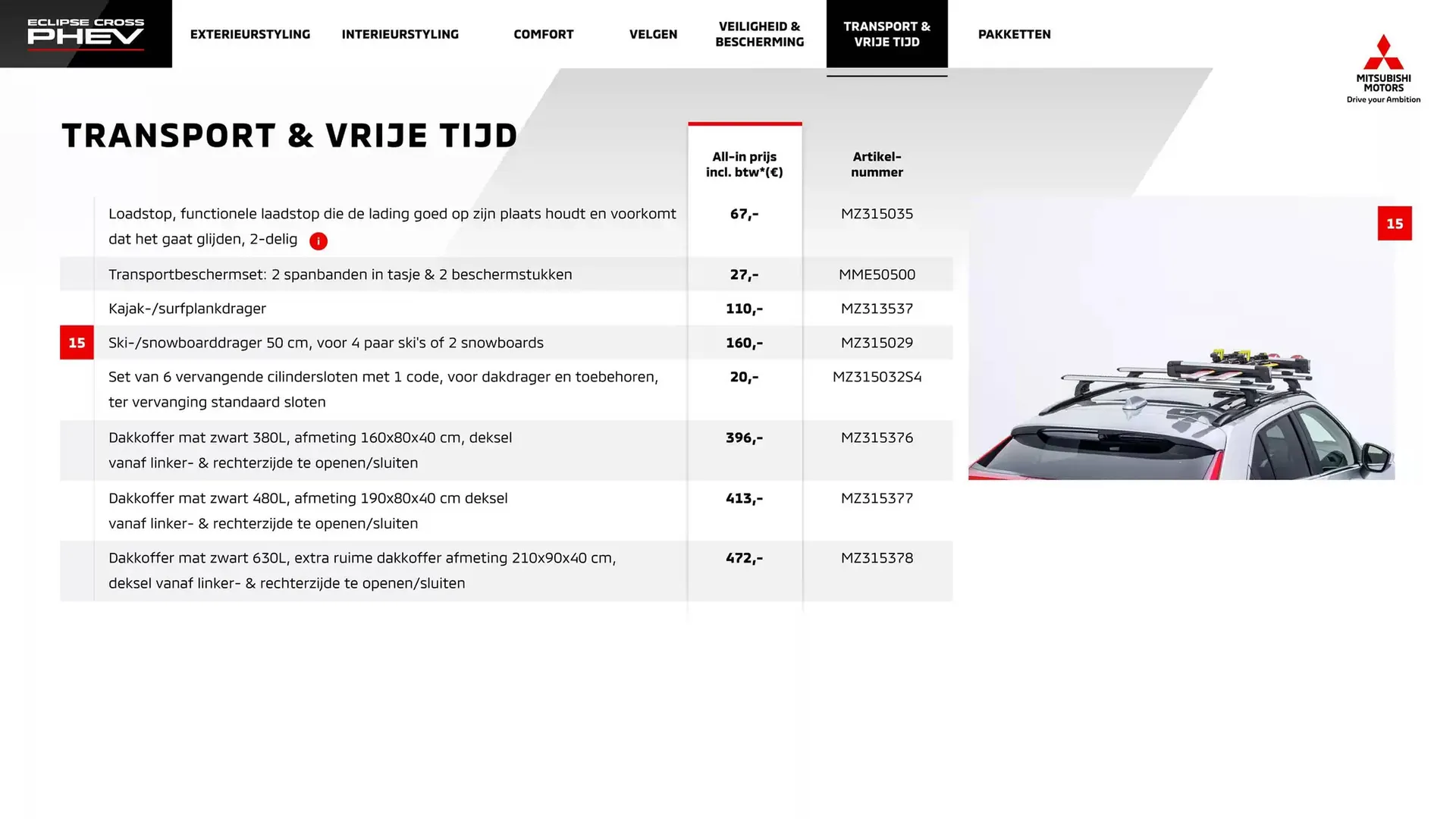 Mitsubishi folder van 16 januari tot 16 januari 2026 - Folder pagina 12