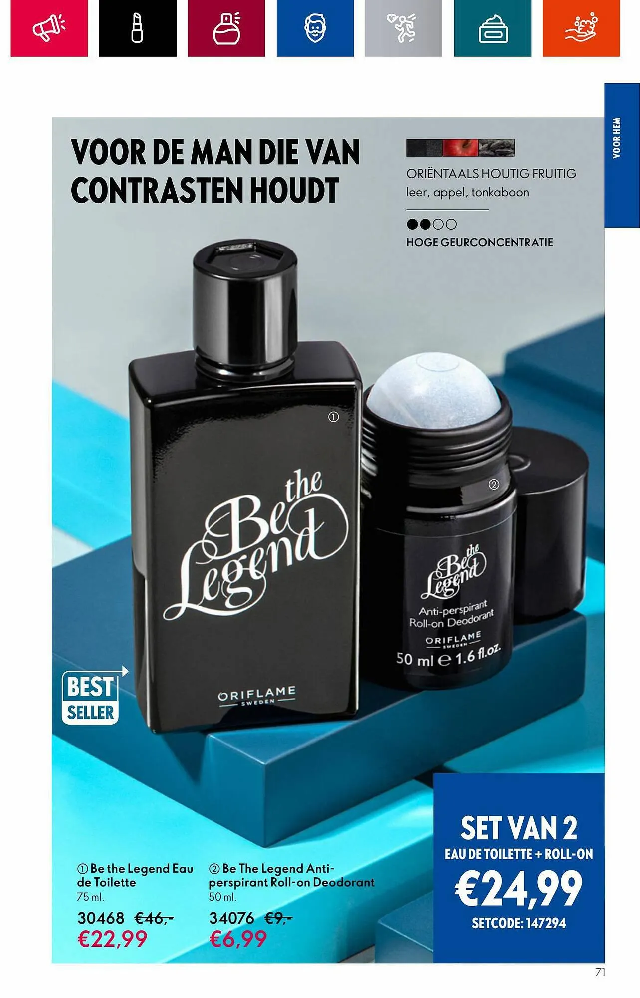 Oriflame folder van 18 juli tot 1 augustus 2023 - Folder pagina 71