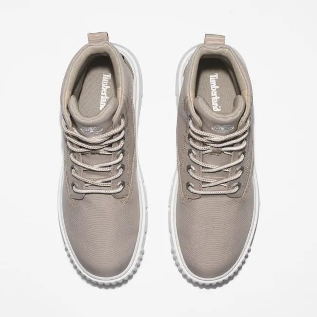 Greyfield Mid Lace-up Boot voor dames in beige