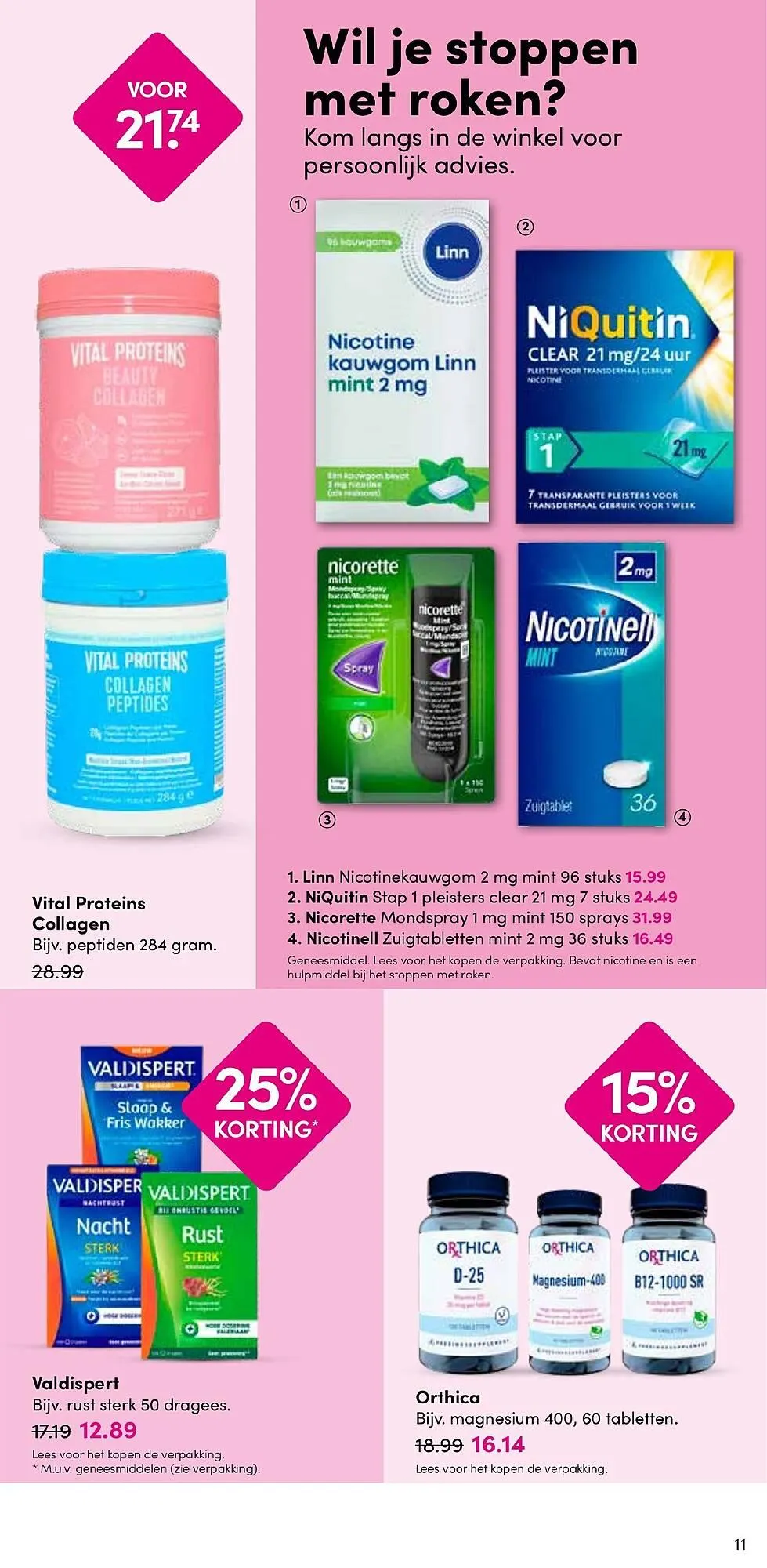 Drogisterij Visser folder van 27 oktober tot 9 november 2025 - Folder pagina 3