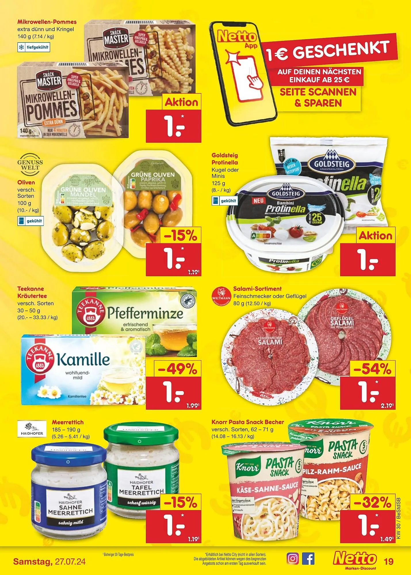 Netto Marken-Discount DE folder van 22 juli tot 27 juli 2024 - Folder pagina 21
