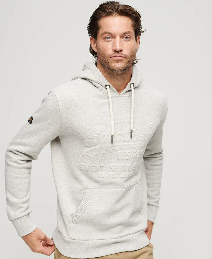 Embossed Vintage Logo hoodie