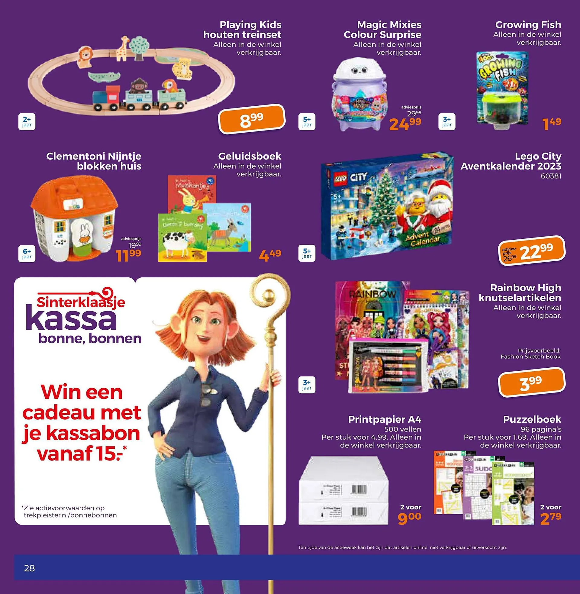 Trekpleister folder van 14 november tot 26 november 2023 - Folder pagina 28