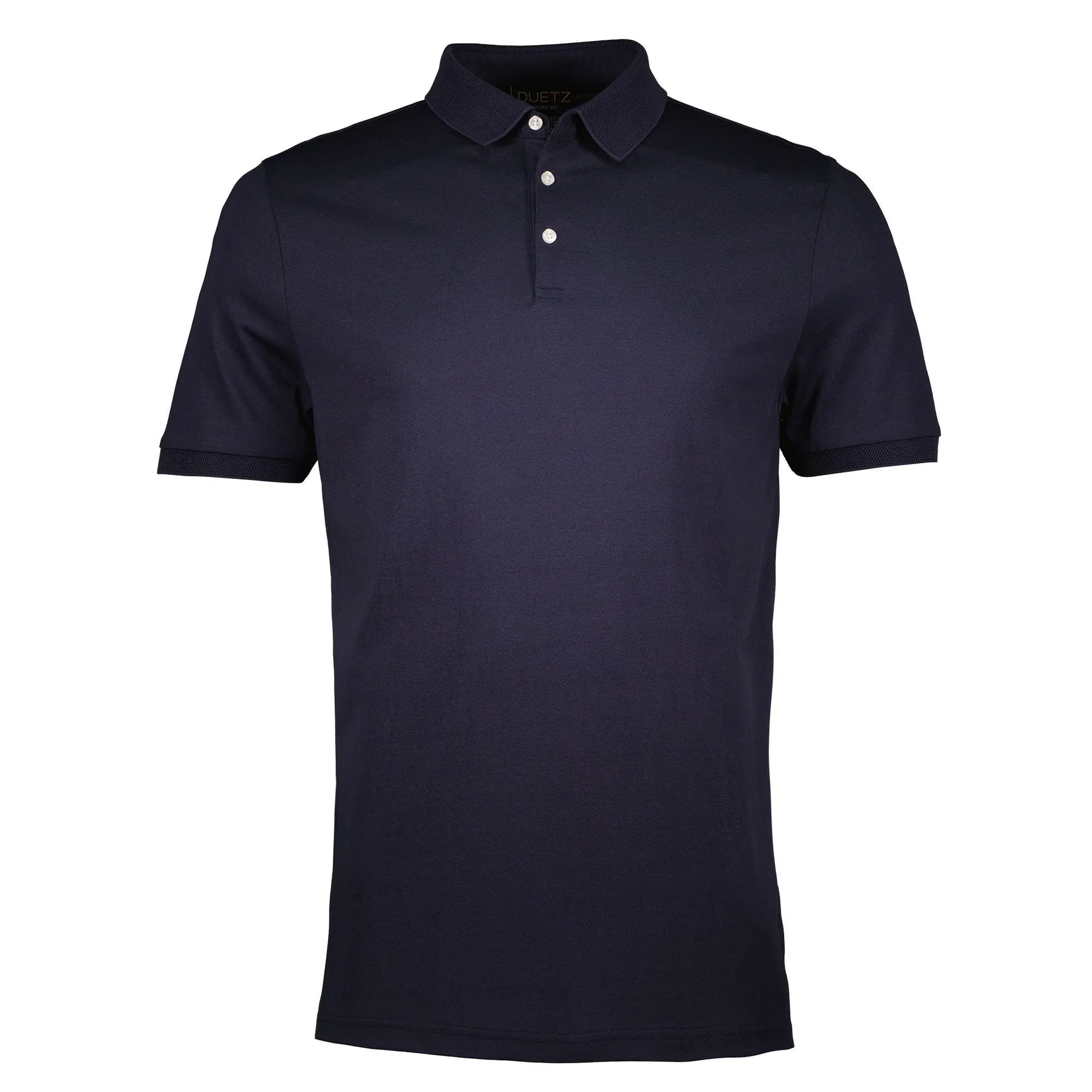 polo korte mouw dubbel gemerceriseerde piqué