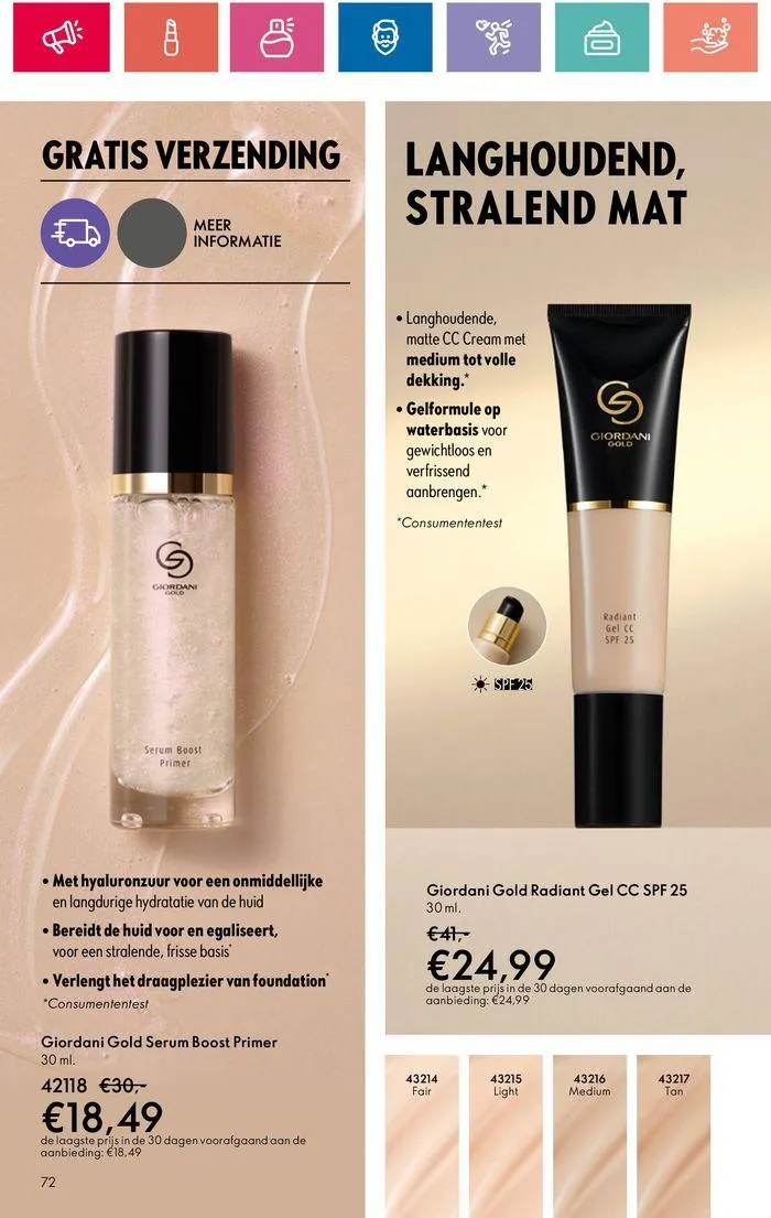 ORIFLAME folder! van 30 mei tot 13 juni 2024 - Folder pagina 72