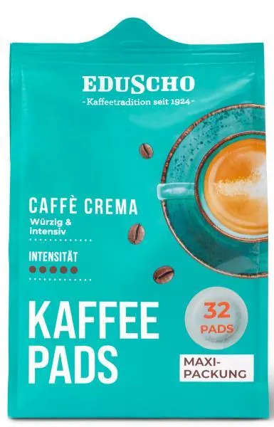 Eduscho Kaffee Pads Caffè Crema 32 Pads 208 g
