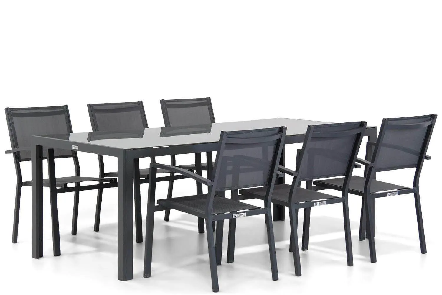 Lifestyle Amarilla/Mondello 210 cm dining tuinset 7-delig
