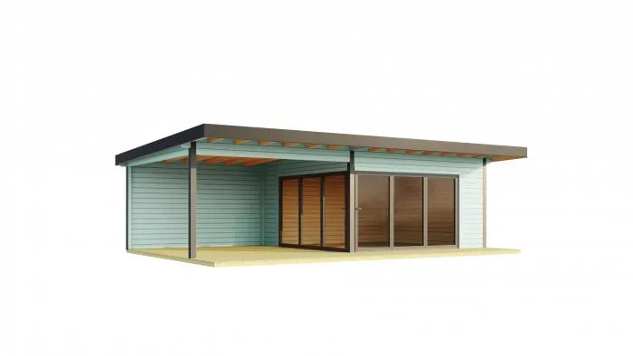 Lasita Maja Tuinhuis Domeo 10 Glaciergreen/Anthracite