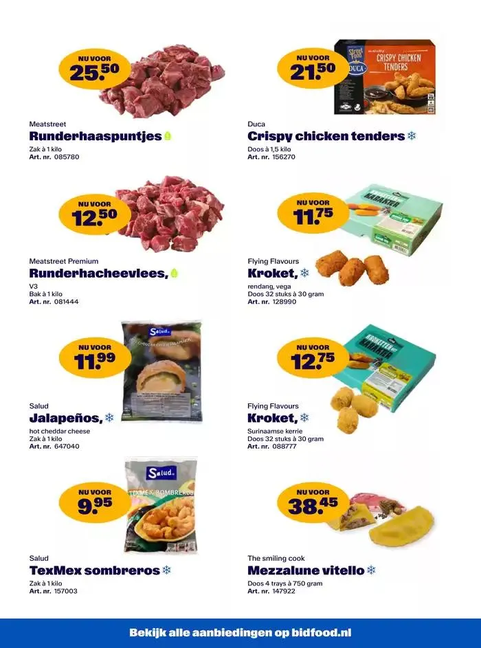 Actiepakker Restauratief van 13 januari tot 26 januari 2025 - Folder pagina 5