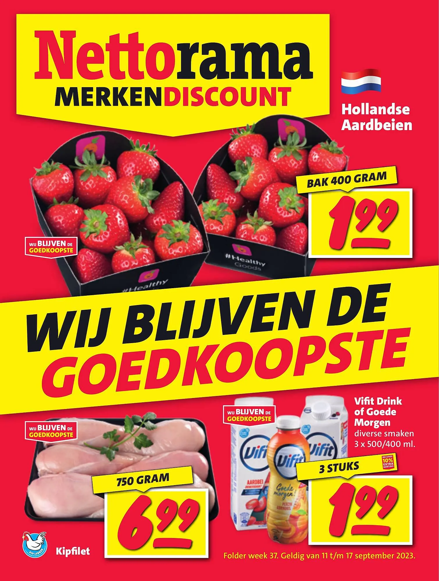 Nettorama folder van 11 september tot 17 september 2023 - Folder pagina 1