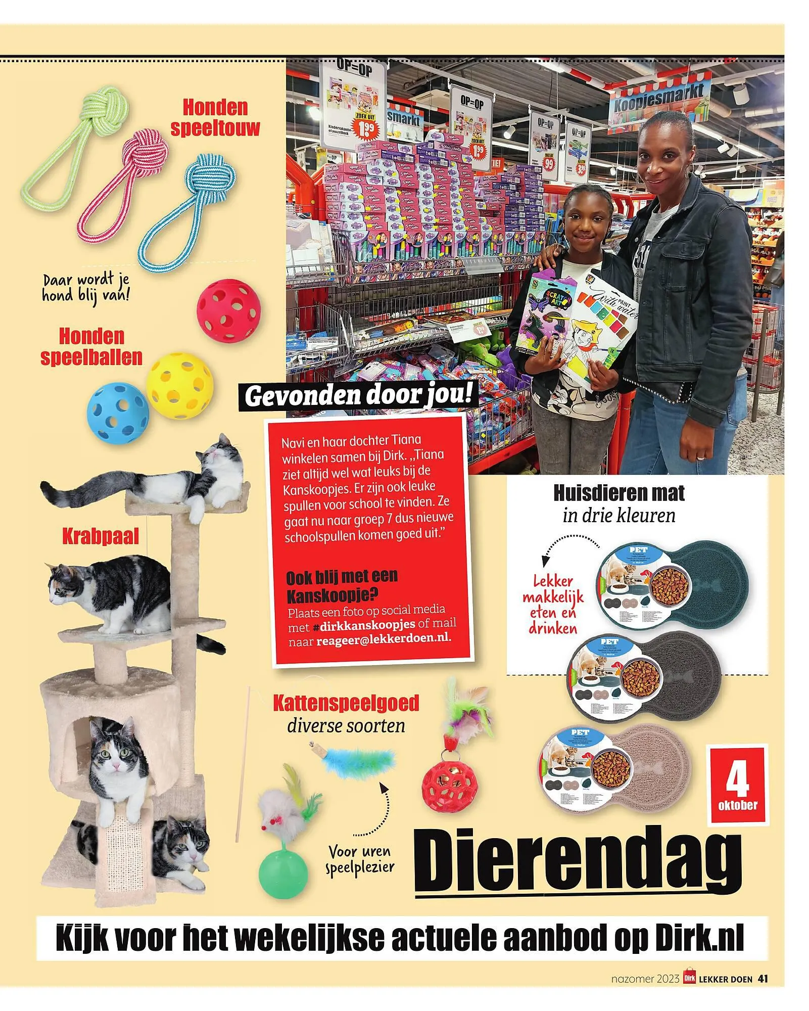 Dirk nazomer magazine van 1 september tot 30 september 2023 - Folder pagina 39