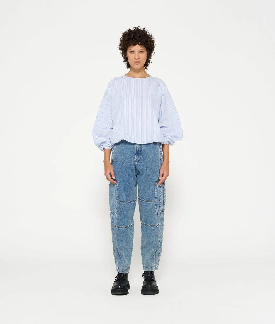 soft denim workwear pants