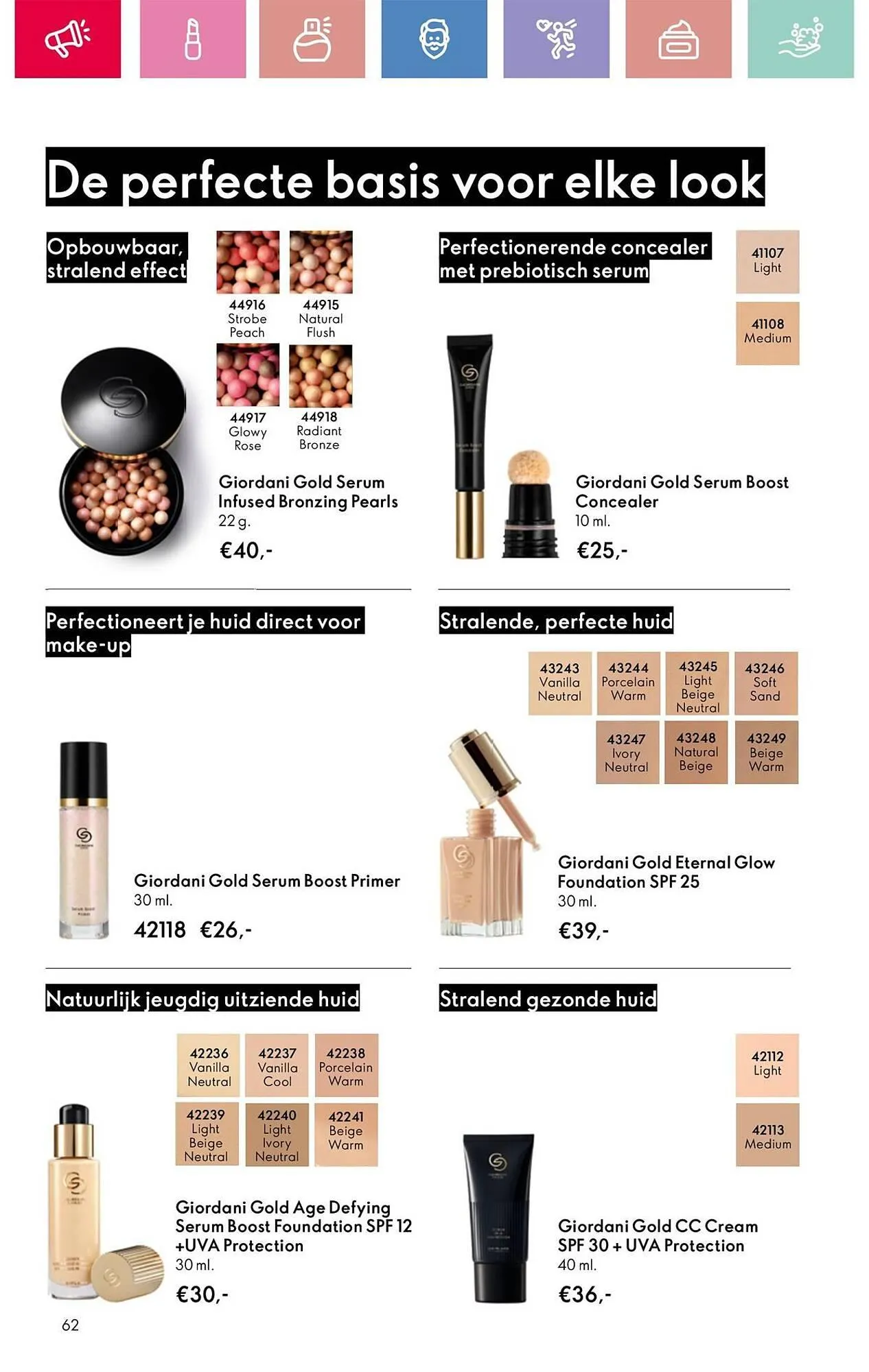 Oriflame folder van 10 maart tot 29 maart 2025 - Folder pagina 62